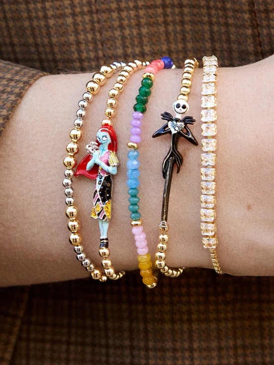 Baublebar Disney Nightmare Before Christmas Sally Bracelet NWT - Picture 4 of 4